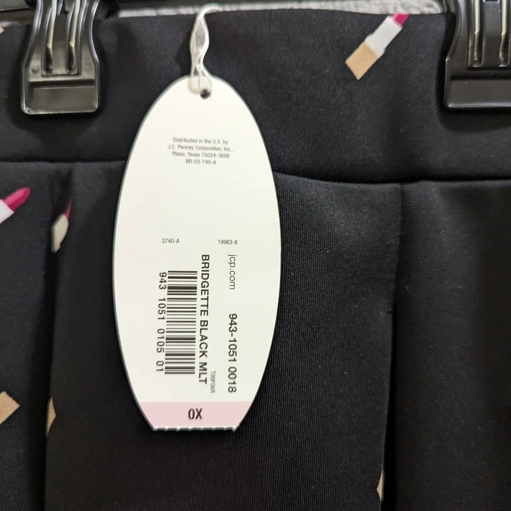 Ashley Nell Tipton X Boutique Lip Stick Scuba Midi Skirt